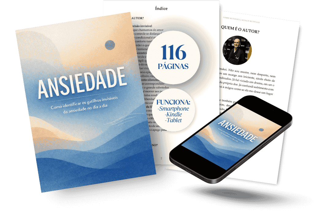 Ansiedade 33 - Template Mockup Livros