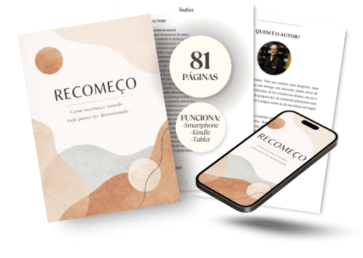 Recomeço 31 - Template Mockup Livros
